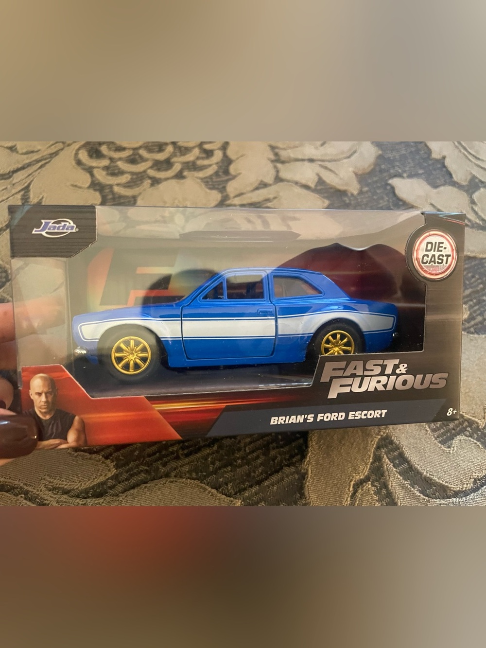 NEW-UNOPENED - Jada Fast & Furious Brian’s Ford Escort 1:24 Diecast